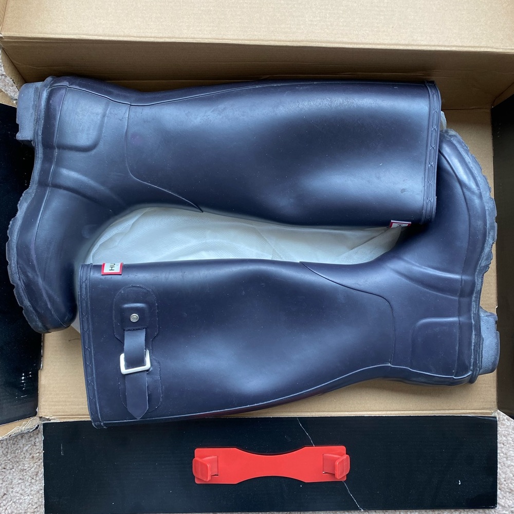 EU37 original tall hunter rain boots